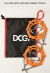 10-Teeth Anti-Slip Ice Crampons with DCG Storage Pouch