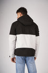 PARBAT - Fleece Jacket | -5 to -10 Degree | BLACK & OFF WHITE