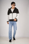 PARBAT - Fleece Jacket | -5 to -10 Degree | BLACK & OFF WHITE