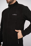 Parbat Full Zip Winter Warm Fleece Jacket +10 to 0 Degree - Black