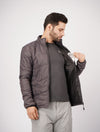 Windproof Unisex Winter Parbat Puffer Jacket - Black