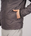 Windproof Unisex Winter Parbat Puffer Jacket - Grey