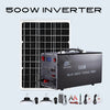 500W Portable Solar Energy Storage Power Station With Solar Panel Ps28