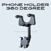 Car Rearview Mirror Phone Holder for Car Universal 360 Degree