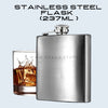 Stainless Steel Hip Flask 8 Oz 237ml