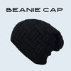 Mens Winter Woolen Beanie Cap with Fur Inside