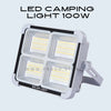 USB Rechargeable Solar LED Camping Light 100W Ps22