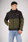 PARBAT - Fleece Jacket | -5 to -10 Degree | BLACK & OLIVE GREEN