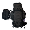 PRAGO - Rucksack Bag (120L) with Detachable Day Pack (95+25L) – Solid Build Quality – Black