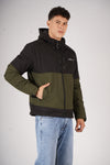 PARBAT - Fleece Jacket | -5 to -10 Degree | BLACK & OLIVE GREEN