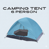 Dome Tent 6 men Double layer