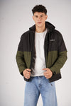 PARBAT - Fleece Jacket | -5 to -10 Degree | BLACK & OLIVE GREEN