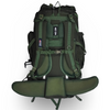 Rucksack Bag - Detachable day pack (85+20L) solid build Quality - (Olive Green)