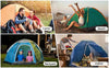 Dome Tent 4 men Double Layer (Waterproof)