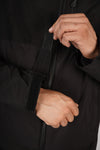 PARBAT - Fleece Jacket | -5 to -10 Degree | BLACK & OFF WHITE