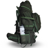 Rucksack Bag - Detachable day pack (85+20L) solid build Quality - (Olive Green)
