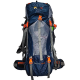 PRAGO - Rucksack Bag with Rain Cover (70+5L) – NAVY
