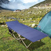 Folding Camping Cot with Storage Bag for Adults Metal Single Bed, 190 cm x 70 cm (6.23 ft x 2.3 ft)