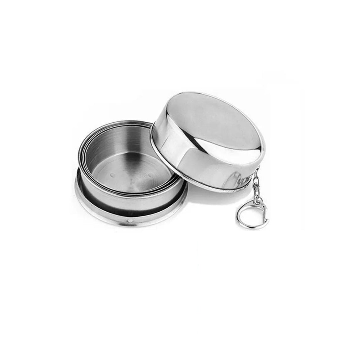 Small Foldable Traveler Cup Stainless steel– Prago Outdoors