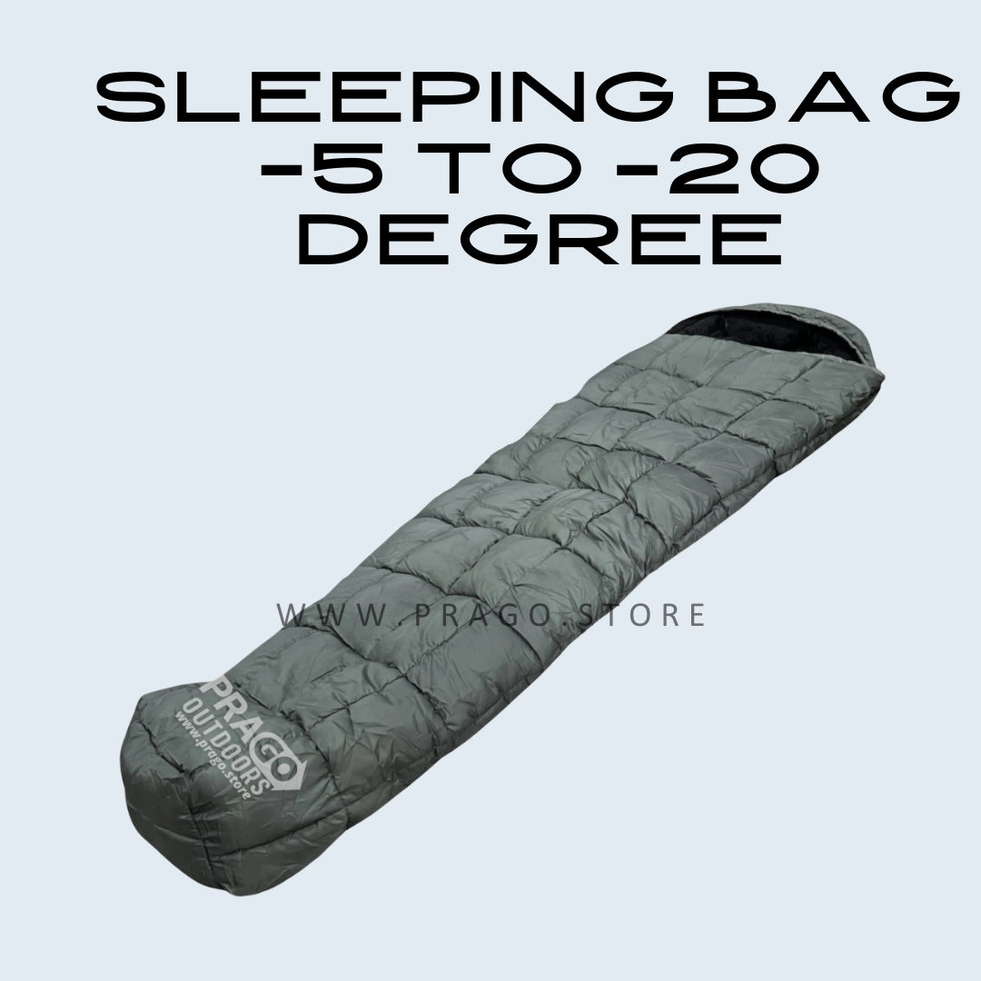 Sleeping Bag RHINO-JIMNY (-5 to -25 Degree Celsius ) Six Layer