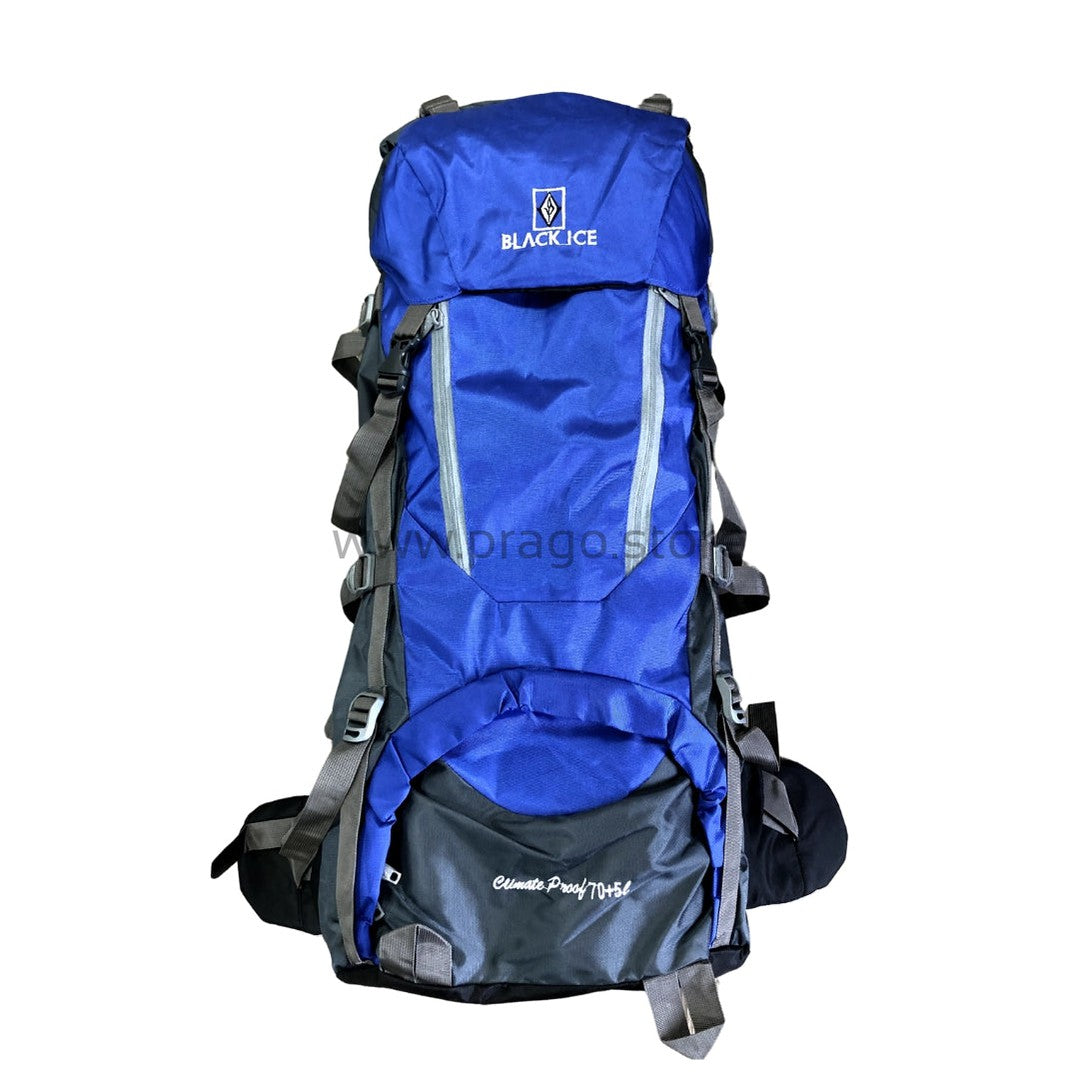 Black Ice Trekking bag 70+5 Ltr Prago Outdoors