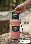 Premium 1100ml Double-Wall Vacuum Insulated Sport Bottle – BPA-Free Stainless Steel