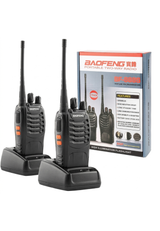 Baofeng BF-888S Portable Two-Way Walkie Talkie (2 Pack)