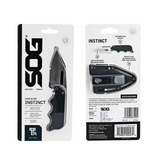 SOG Instinct Camping Knives Tactical Neck Knife with Sheath ps215