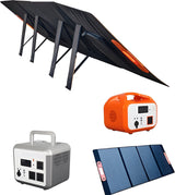 1500W Portable Power Station AC 110V With 220W Solar Panel Ps121