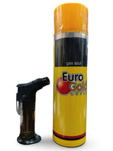 Jet Flame Lighter With Euro Gold Super Gas