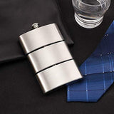 3 in 1 Hip Flask 300ml 10OZ Stainless Steel