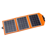 Portable solar panel 3 fold PS123 30W fast charging