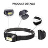 Mini Led Headlamp 3 Modes Headlight Head Flashlights Torch PS260