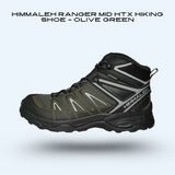 HIMMALEH RANGER MID HTX HIKING SHOE - OLIVE GREEN