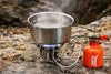 BRS Booster+1 Portable Camping Gas Stove – High Power Outdoor Cooking Burner with Fuel Bottle