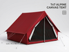 Alpine Tent Double Layer ( Waterprof ) 7x7ft
